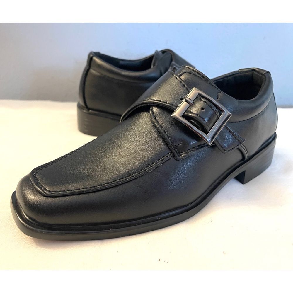 Marco Vitale Collezoine Manmade Mat Little Boy’s Buckle Dress Shoes New Size 7